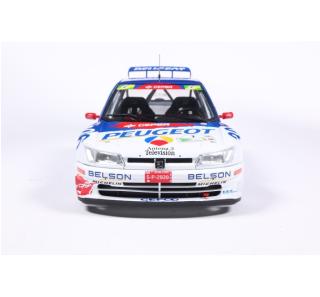 PEUGEOT 306 MAXI WHITE #2 G.PANIZZI / H.PANIZZI RALLY CORTES INGLES 1998 S1808310 Solido 1:18 Metallmodell